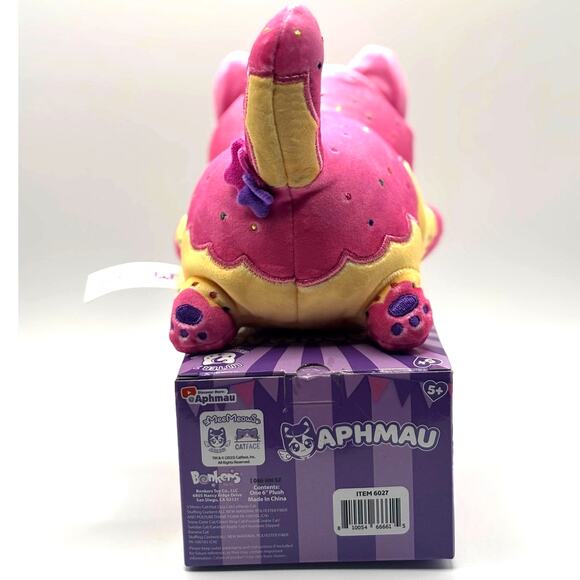 Aphmau Meemeows Frosted Cookie Cat from Litter 7 Carnival Treats, Plush, New - Picture 3 of 6